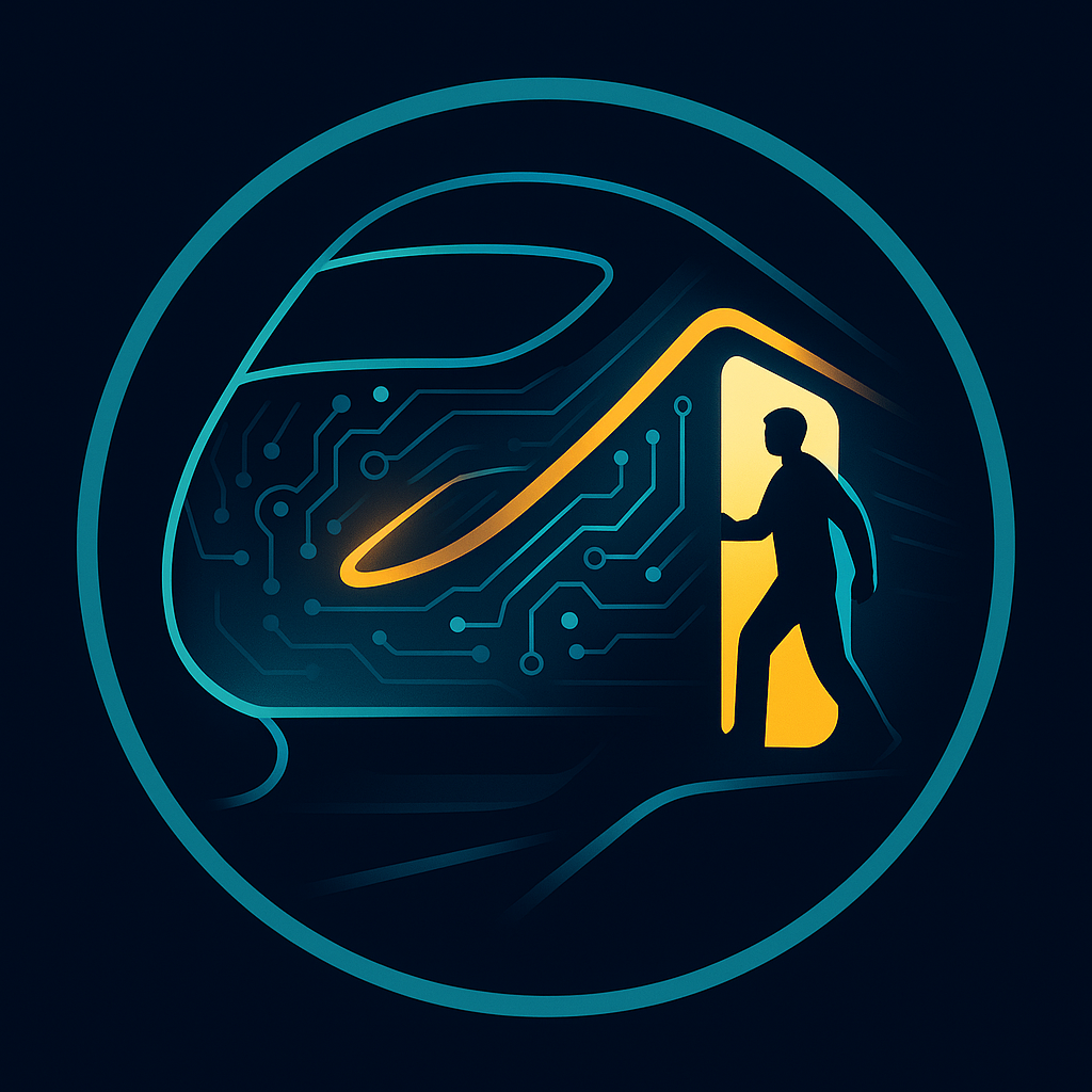 Stay On The Train Logo